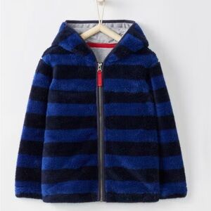 Hanna Andersson  Marshmallow Hoodie Sweater. Color: Deep Blue Sea/Navy